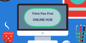 An image of the Think Flex First online hub